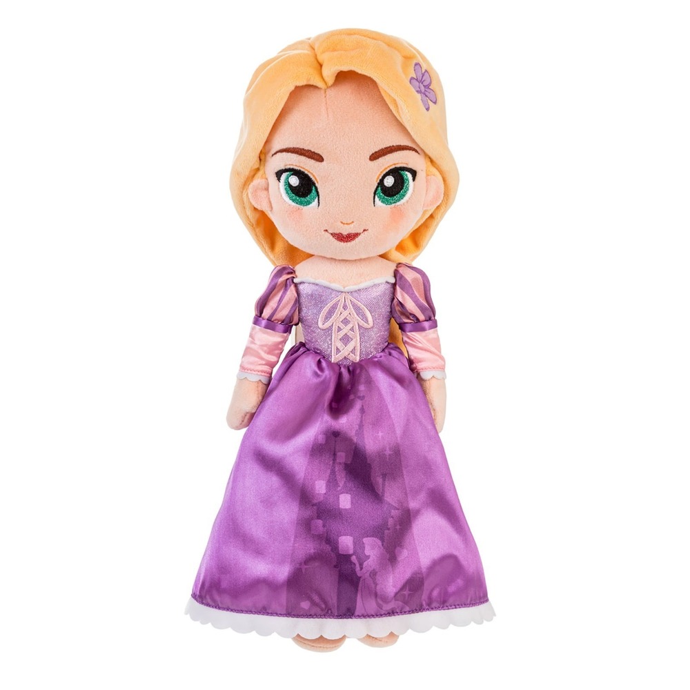Disney Store Princess Plush Doll, Rapunzel Tangled, 14 Inches, Soft Plushy